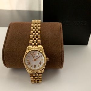 Women's MK3229 - Petite Lexington Gold Watch